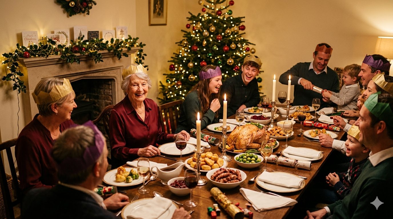 Families gathering together